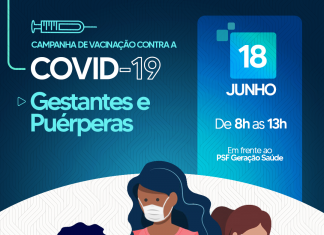 Vacinação Covid-19: SMS amplia vacinação para Gestantes e Puérperas